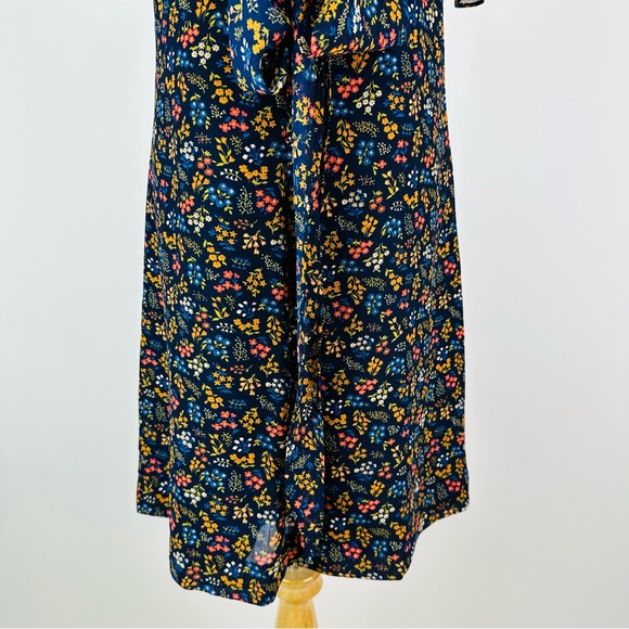 Madewell Crossfront Mini Dress in Garden Party Size 2 - Picture 4 of 14